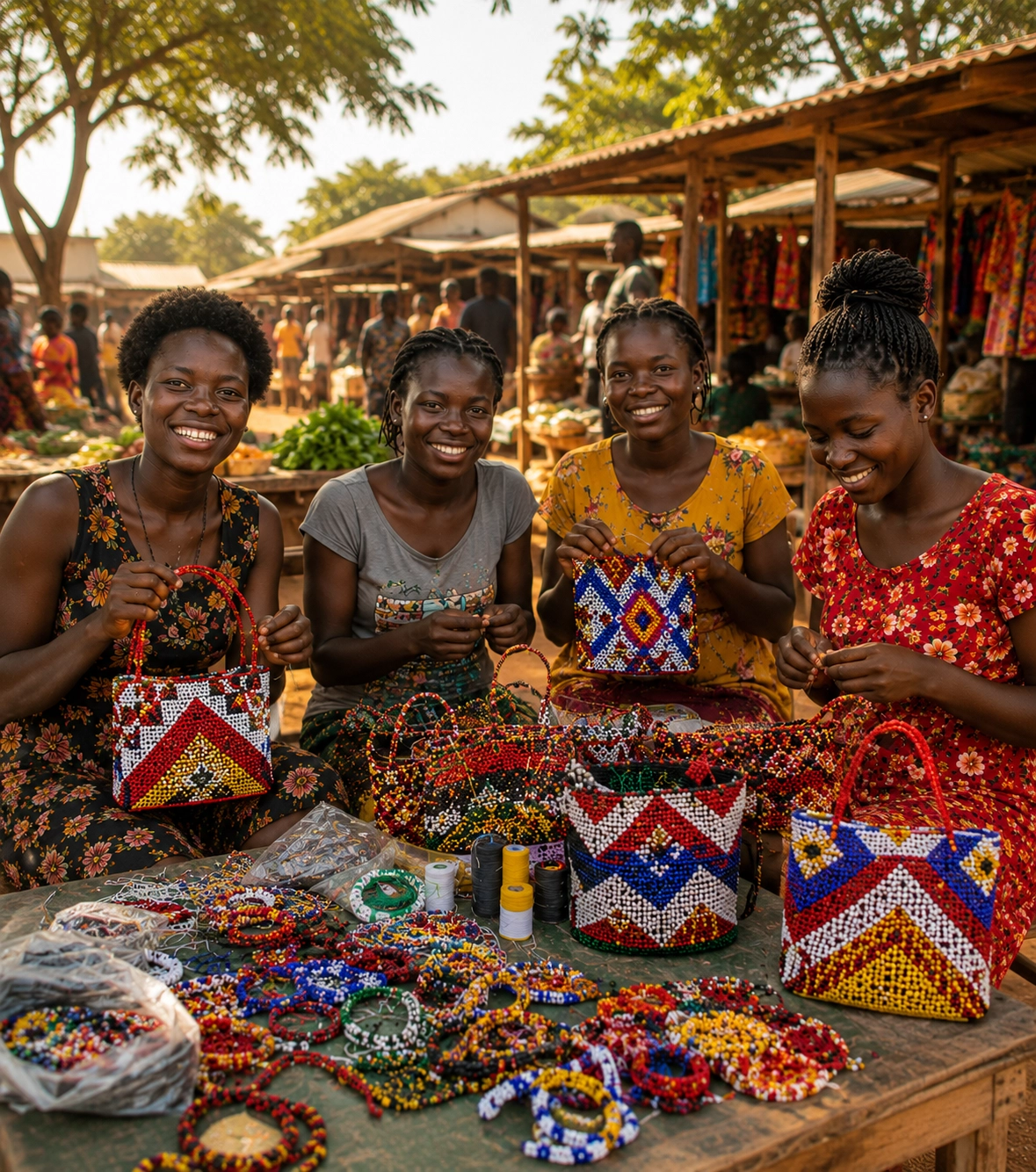 women entrepreneurs lamwo market